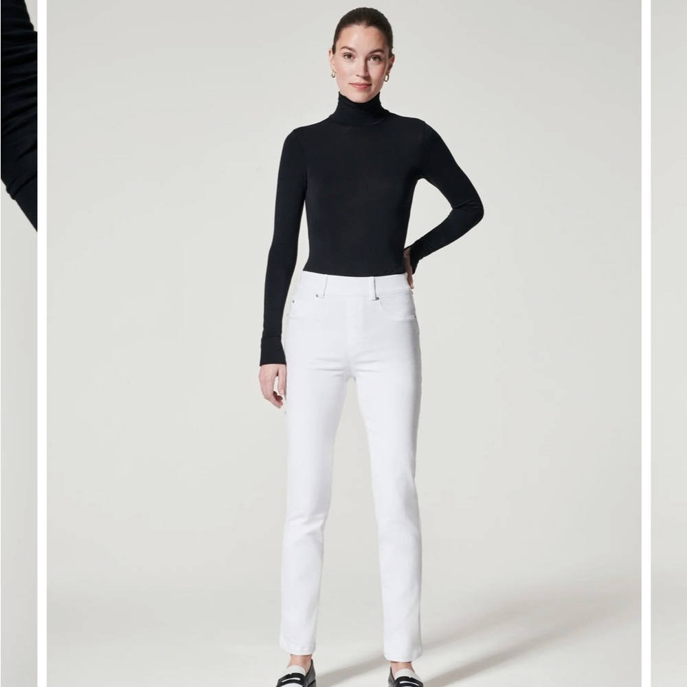 NWT Spanx white jeans